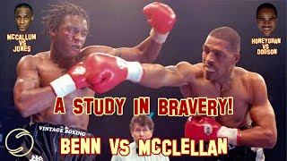 Nigel Benn vs Gerald McClellan PLUS Mcallum vs Jones Dodson vs Honeyghan ITV 1080p 60fps [upl. by Snyder]