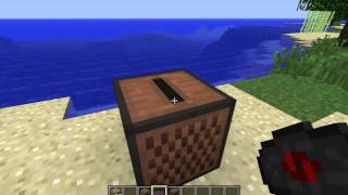 Minecraft Schallplattenspieler craften Deutsch [upl. by Nodyarg22]