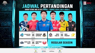 🔴LIVE  MDL ID S9  Regular Season  Hari 4 Minggu 1 [upl. by Yelram]