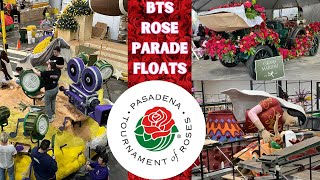 BTS 2024 🌹🌹Rose Parade Floats Tournament of Roses Rose Bowl [upl. by Alyks]