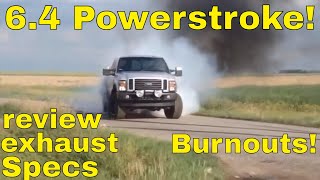 Buying a 64 Powerstroke  review acceleration straight pipe exhaust [upl. by Adali]