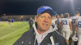 Postgame Interview Steve Specht St Xavier [upl. by Breskin]