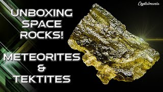 💎Unboxing Meteorites amp Tektites from eBay  Mineral amp Rockcollection💎 [upl. by Aiyot498]