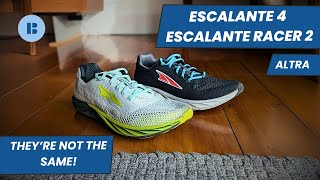 Altra Escalante 4 vs Escalante Racer 2  Which is best It Depends on YOU 👟🔍 [upl. by Atinev]