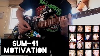 Sum41  Motivation guitar cover [upl. by Reffotsirk]