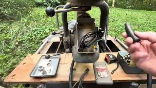 Testing a 3 ph Radial Saw with a VFD [upl. by Luann]