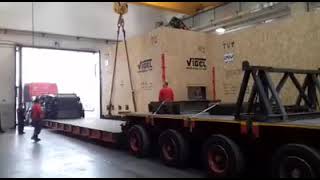 FR Autotrasporti snc in netetradecom from italy industry crane transport mobilcrane [upl. by Nanek]