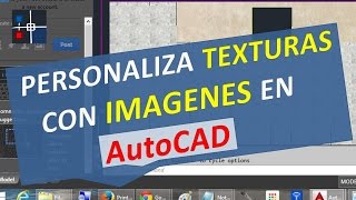 Personaliza texturas o sombreado con IMAGENES o dibujos propios en AutoCAD con SUPERHATCH [upl. by Ecyle]