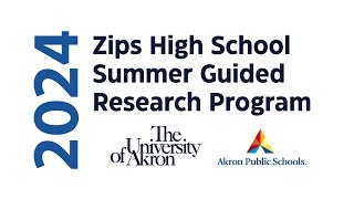 2024 ZIPS High School Summer Guided Research Program Closing Ceremony Video [upl. by Hartnett]