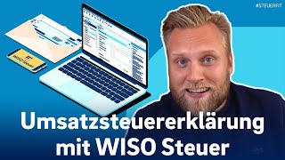 Umsatzsteuererklärung mit WISO Steuer  WISO Steuer Tutorial zur Steuererklärung 2024 [upl. by Kimberlee]