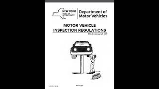 NYS Inspection Regulations Overview [upl. by Cirek551]