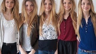 5 Tage  5 Outfits  Schule amp Alltag [upl. by Notterb]