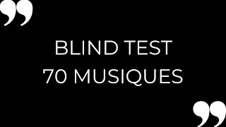 Blind Test 70 Musiques [upl. by Hershell]