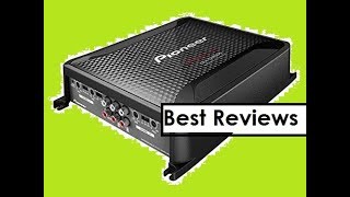 Pioneer GM D8604 4 Channel Bridgeable Amplifier Review [upl. by Orvie801]