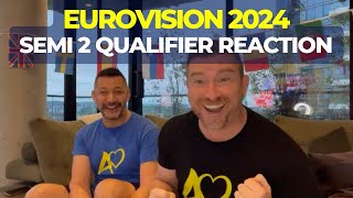 Eurovision 2024 SemiFinal 2 Qualifiers Live Reaction [upl. by Enihpad]