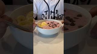 Strawberry banana smoothie youtubeshorts viralvideo food cooking smoothie fruit [upl. by Sashenka]