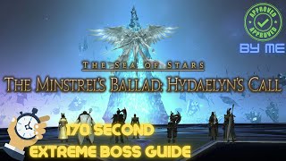 Hydaelyn Extreme Trial Guide  170 SECOND EXTREME BOSS GUIDE  FFXIV  ENDWALKER [upl. by Arbas]