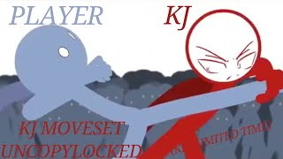 TSB KJ MOVESET UNCOPYLOCKED ROBLOX [upl. by Lombardo]