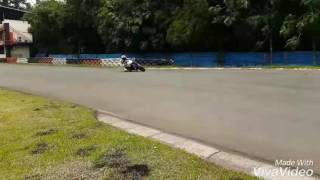 Galang hendra practice in Sentul Karting circuit with R25 [upl. by Frohne]