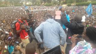 Kizza Besigye in Mbale Songa [upl. by Symon7]