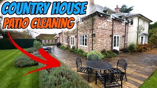 Get a SPOTLESS Country House Patio in Just 1 Hour [upl. by Yerhcaz]