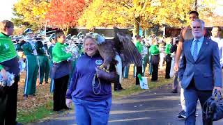 Eastern Michigan University Marching Band Eagle Walk 11224 [upl. by Airol]