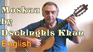 Dschinghis Khan  Moskau  Cover Lyrics and chords English [upl. by Abshier930]