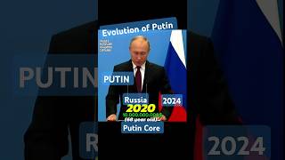 Evolution of Putin 🇷🇺 putin russia evolution 2024 ukraine trump usa zelensky eu core [upl. by Ahsrat]