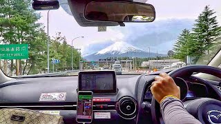 Renting a Car in Japan Part 1  Driving from Tokyo to see Mt Fuji [upl. by Boccaj]