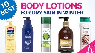 10 Best Body Lotions for Dry Skin in India with Price  Moisturize Your Dry Skin in Winter [upl. by Supen632]