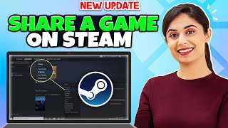 How to Share a Game on Steam  Full Guide [upl. by Llehsam]