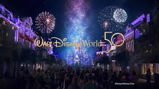 Walt Disney World 50th Anniversary Glow Television Commercial [upl. by Ahsenrad]