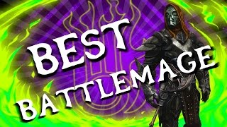 Skyrim  Best Battlemage Build [upl. by Acinorahs]