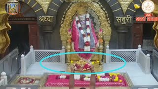 Saibaba Morning Aarti❤  Shraddha amp Saburi  Om Sai Ram  Shirdi Live Darshan [upl. by Annod]