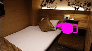 Staying at a inexpensive capsule hotel near DOTONBORI in Osaka  HOTEL Cargo Shinsaibashi [upl. by Etti941]