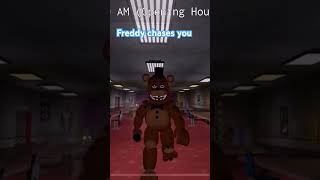 Help why does Freddy running in Fmr go so well with this song 😭 fnaf shorts fmr [upl. by Margot]