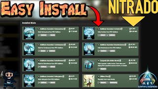 HOW to ADD and EDIT MODS on Nitrado Ark Survival Ascended Server [upl. by Larred]