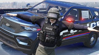 Doing the WORST RIDE ALONG in the world  GTA 5 RP [upl. by Hildy]