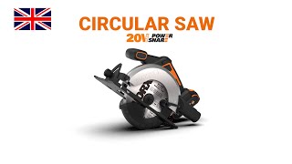 WORX WX526 CIRCULAR SAW EN [upl. by Craggy]