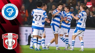 Samenvatting De Graafschap  FC Dordrecht 01112024 [upl. by Afatsuom]