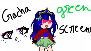 rating gacha green screens [upl. by Griffy]