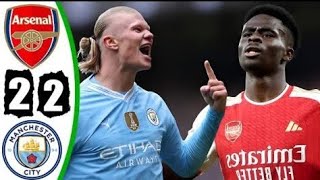 MCity vs Arsenal All Goal highlights 👆👏👏👏👏👆👆 [upl. by Odilo990]