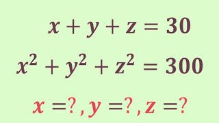 A awesome mathematics problem  Olympiad Question  can you solve this problem  xyz [upl. by Sexton]