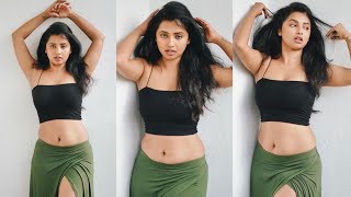 Anicka Vijayi Vikramma Ultimate Hot Photoshoot Video ll Desi Actress View ll [upl. by Akerdal185]