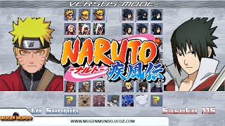 NARUTO MUGEN MALUSARDI V2 GAME COMPLETO ANALISE Mugen MugenMundo [upl. by Cormier316]