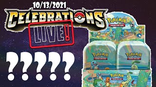 Whats Inside Pokemon CELEBRATIONS Mini Tin Display cards [upl. by Athiste]