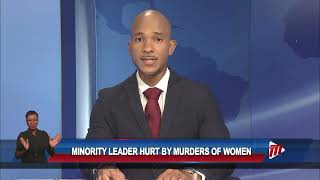 Minority Leader Hurt By Murders Of Women [upl. by Mccollum164]