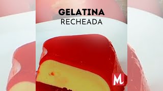 Gelatina Recheada [upl. by Airamesor]