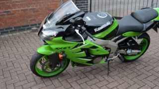 Kawasaki ZX6R  ZX600 J1  2000 Plate Video [upl. by Isoais408]