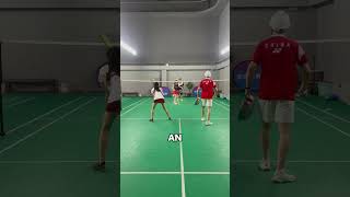 The Ultimate Badminton Defense Strategy [upl. by Arhna]